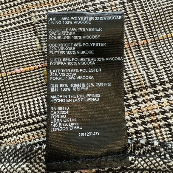 Anthropologie Maeve Reese Plaid Midi Black Dress Sleeveless Academia Size 14 - Picture 14 of 16